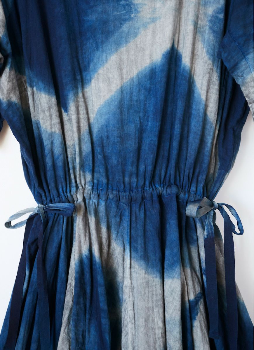 TA dress（organic cotton/藍染）