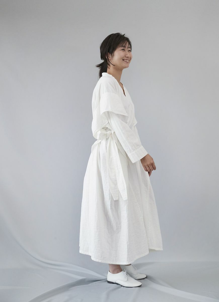 【在庫限り】A dress（organic cotton）