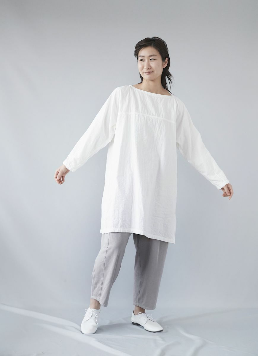 【在庫限り】T tunic（organic cotton）