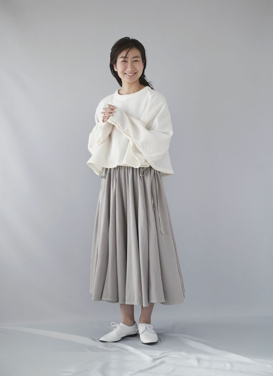 【在庫限り】TA dress（cotton × silk）