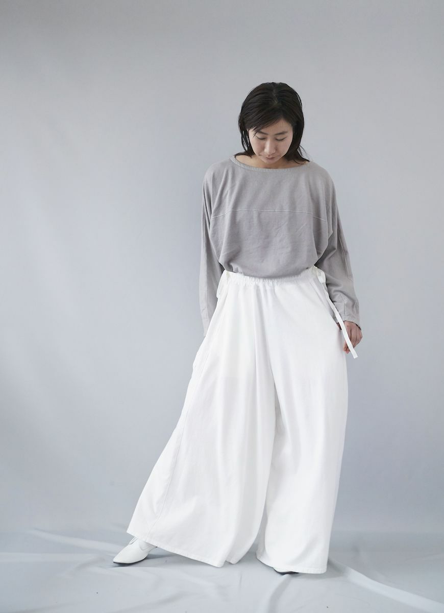 A pants（cotton × silk）