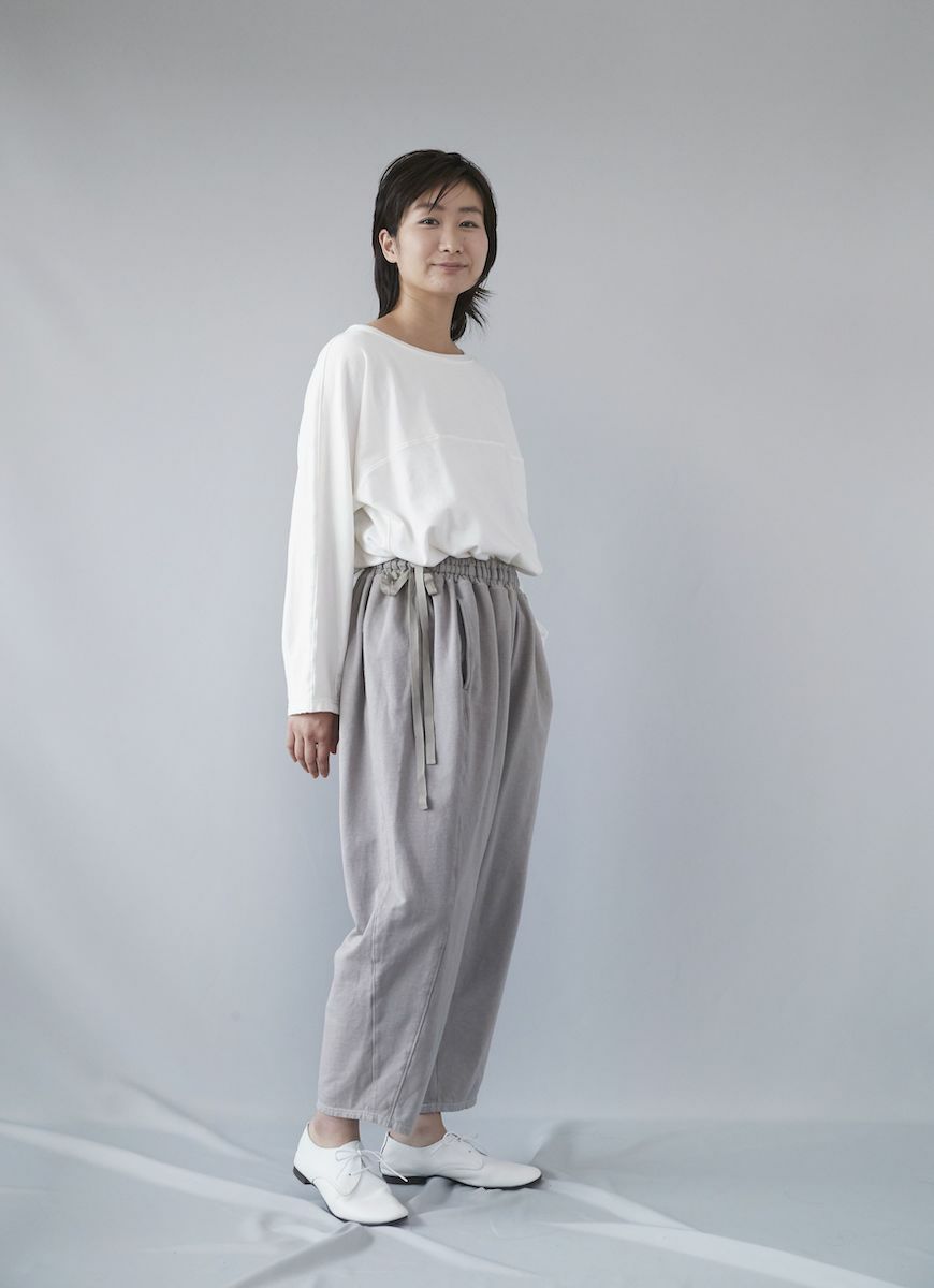 TA pants (cotton × silk）