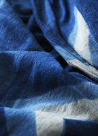 new big stole（藍染）