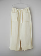 【在庫限り】T skirt（wool × cotton）