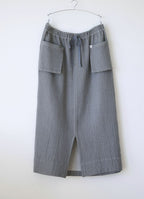 【在庫限り】T skirt（wool × cotton）