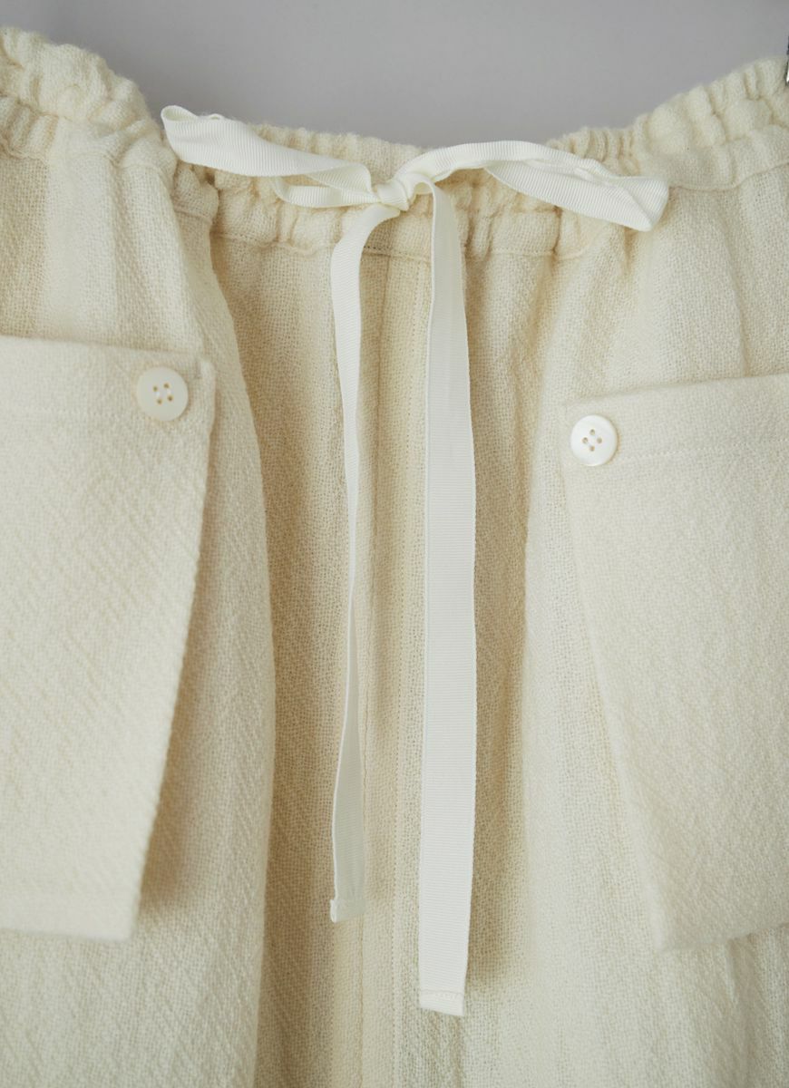【在庫限り】T skirt（wool × cotton）