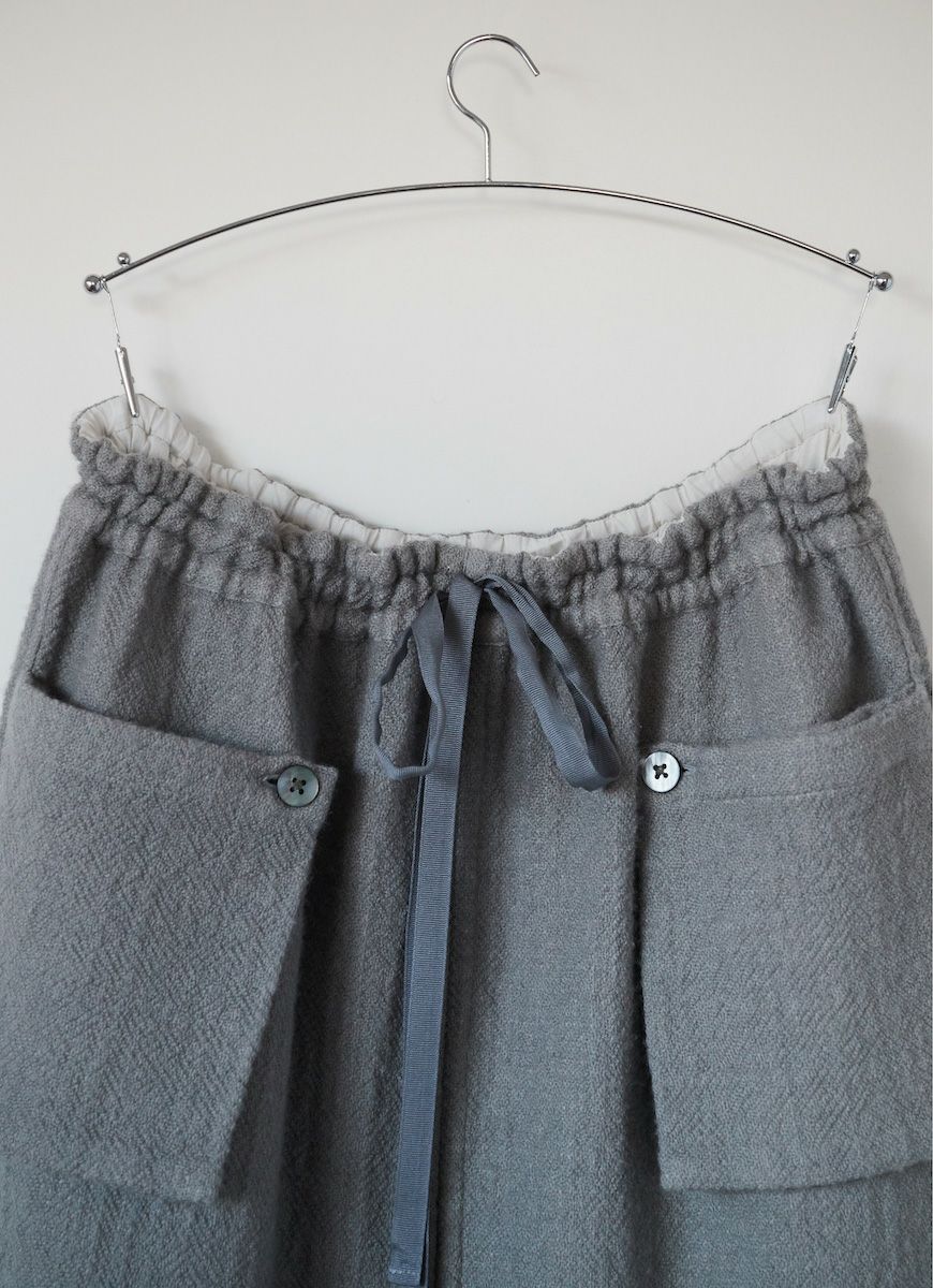 【在庫限り】T skirt（wool × cotton）