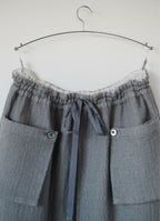【在庫限り】T skirt（wool × cotton）