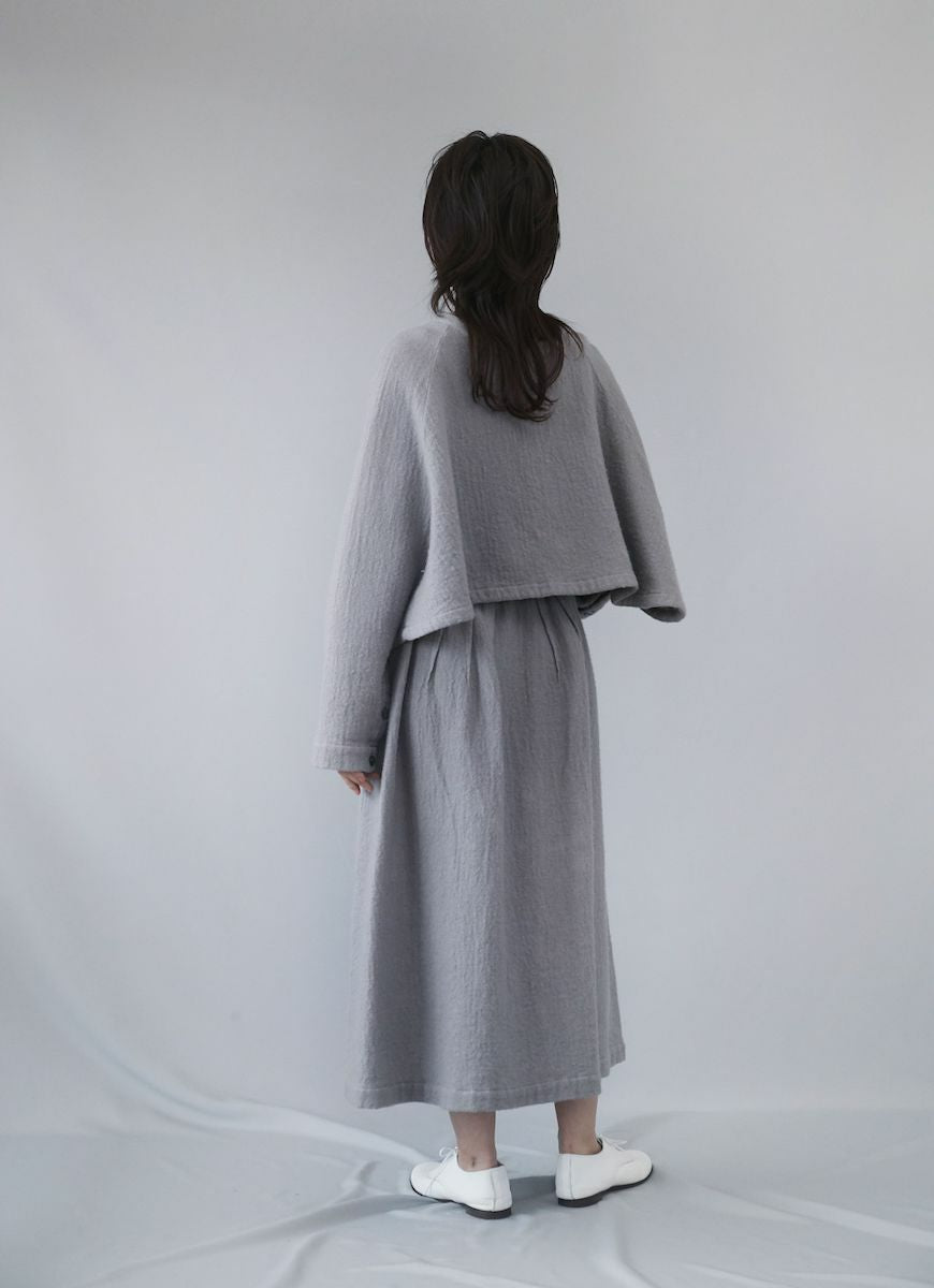 【在庫限り】T skirt（wool × cotton）