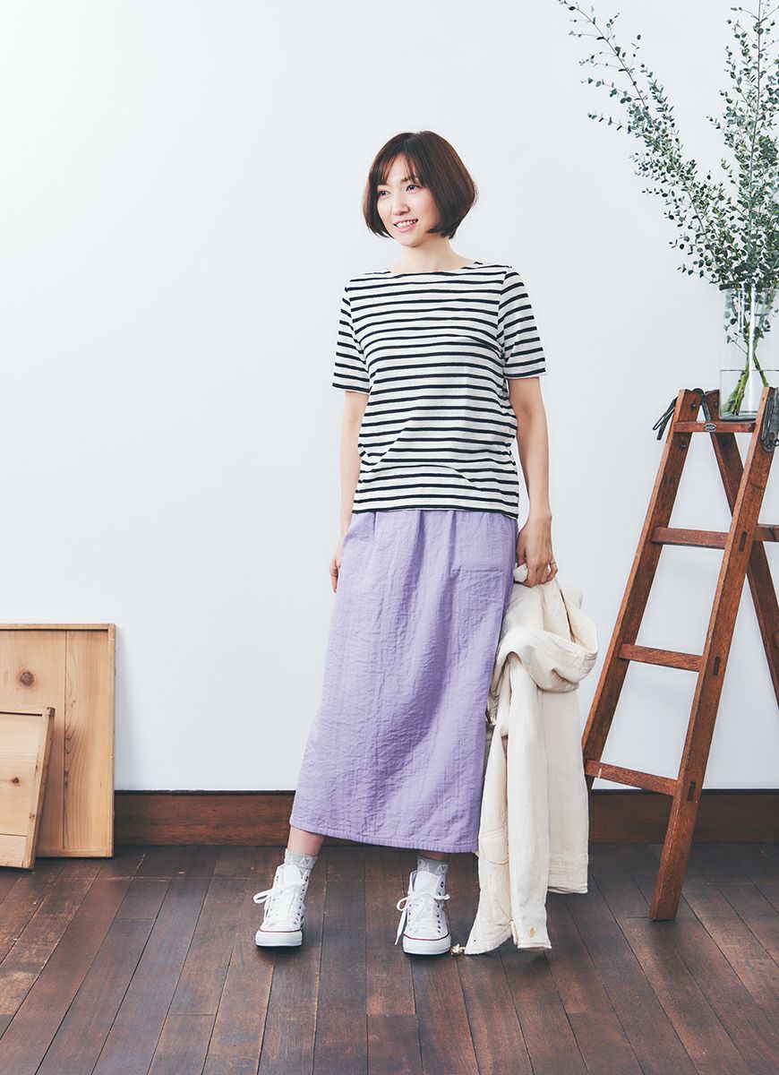 【在庫限り】ガーゼフリースカート