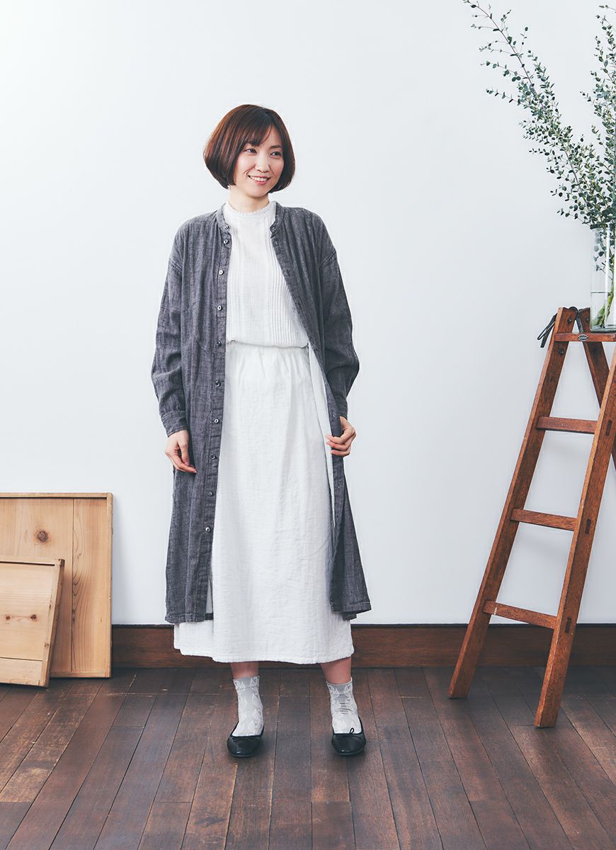 【在庫限り】ガーゼフリースカート