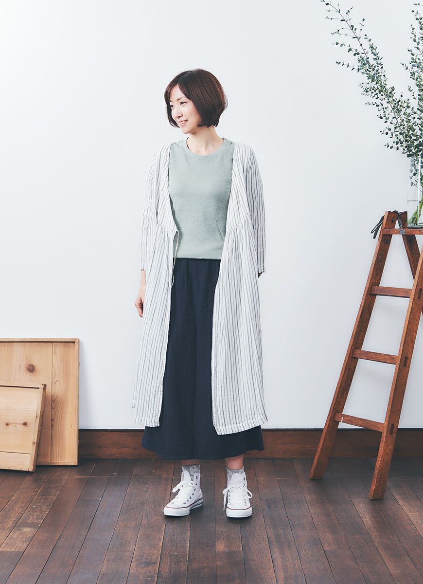 【在庫限り】ガーゼフリースカート