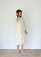 【在庫限り】【抗ウイルス】ガーゼ前開きルームワンピース