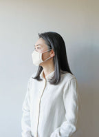 【在庫限り】こうみえて不織布ガーゼマスク