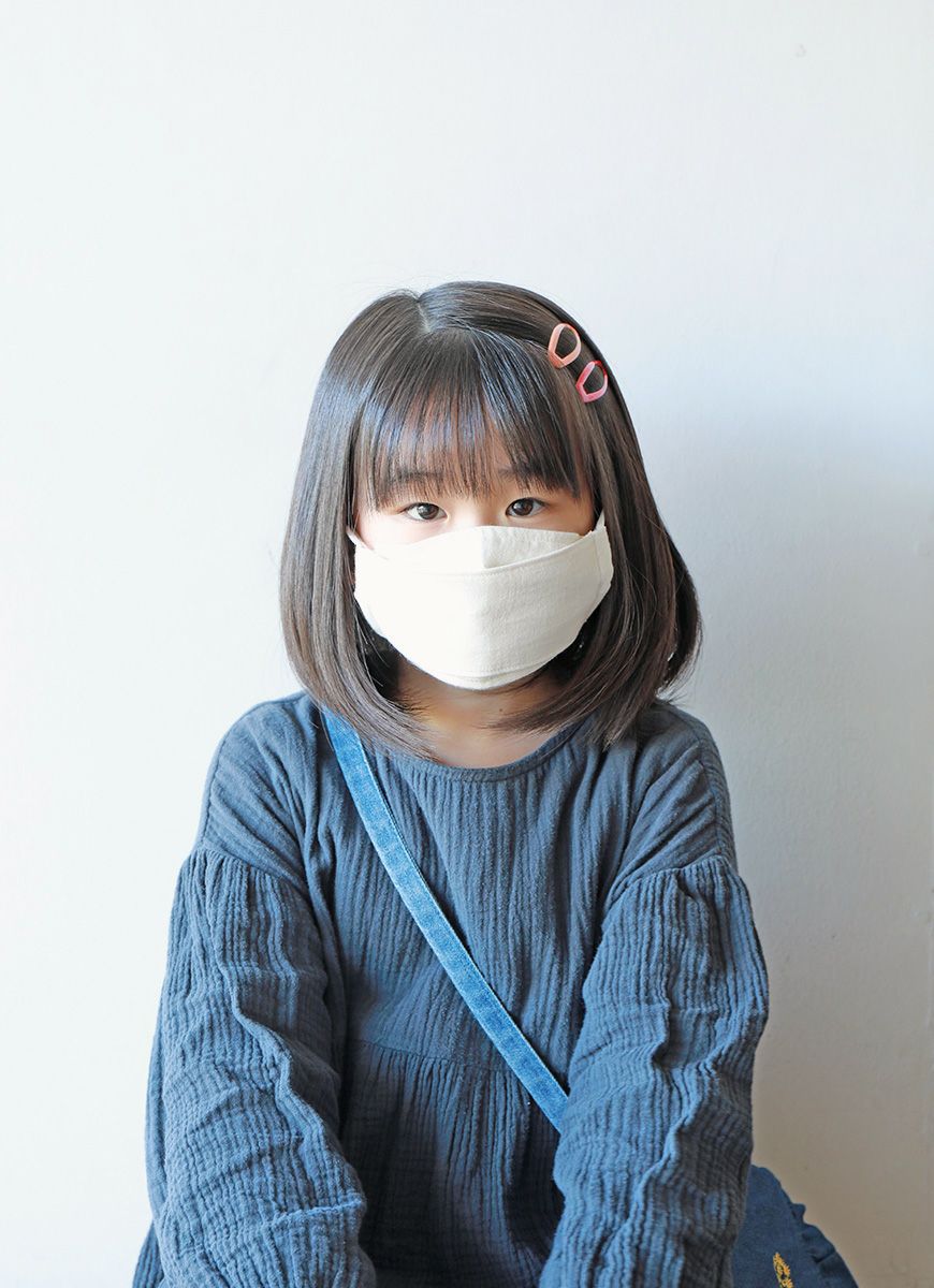 【在庫限り】こうみえて不織布ガーゼマスク