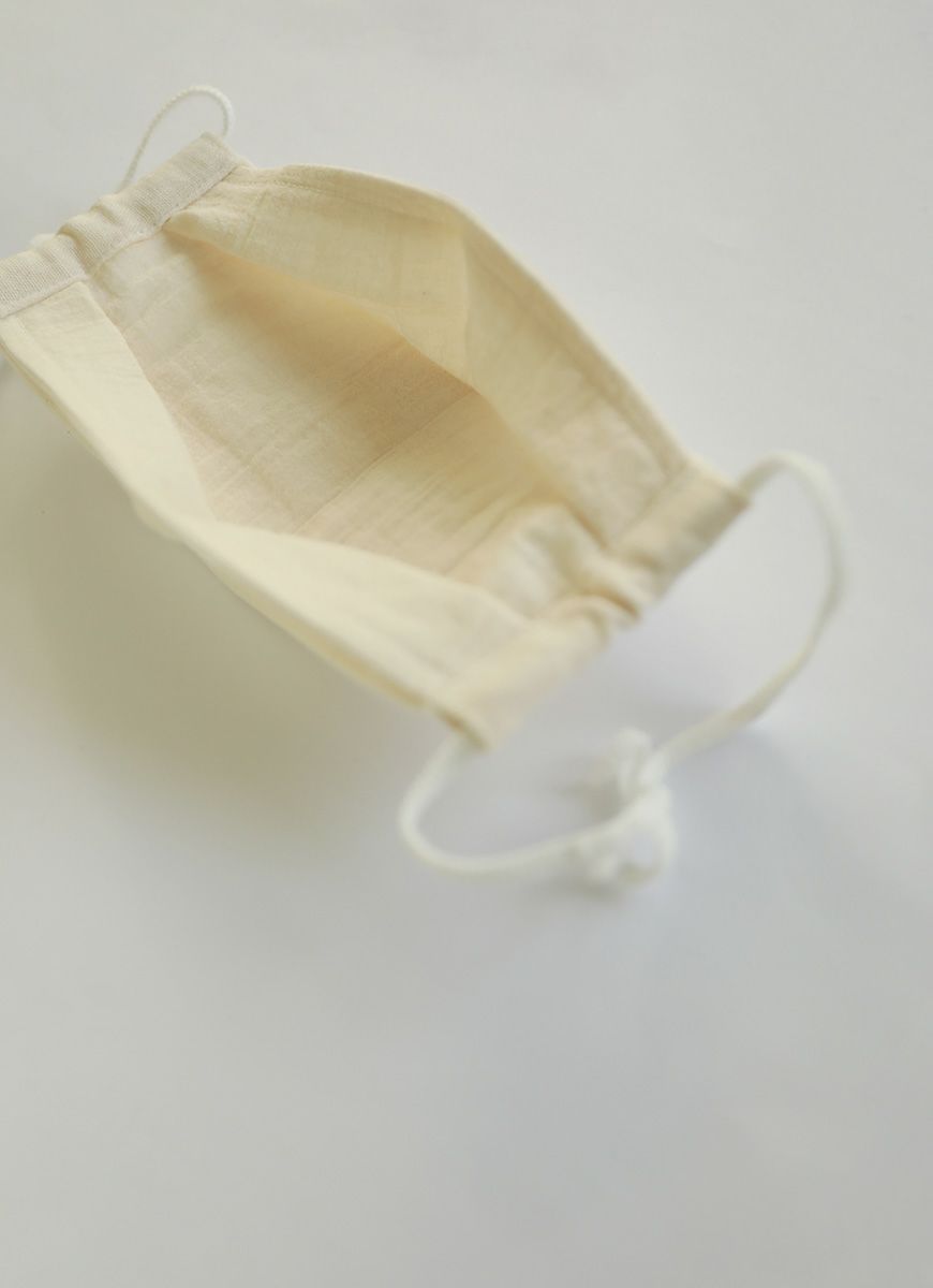 【在庫限り】こうみえて不織布ガーゼマスク