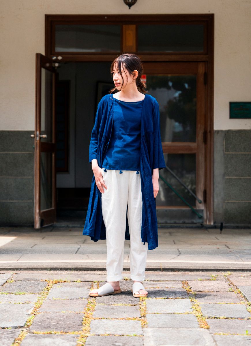 【在庫限り】テーパードパンツ（SZストレッチガーゼ）