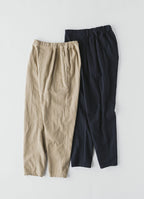 【在庫限り】テーパードパンツ（SZストレッチガーゼ）