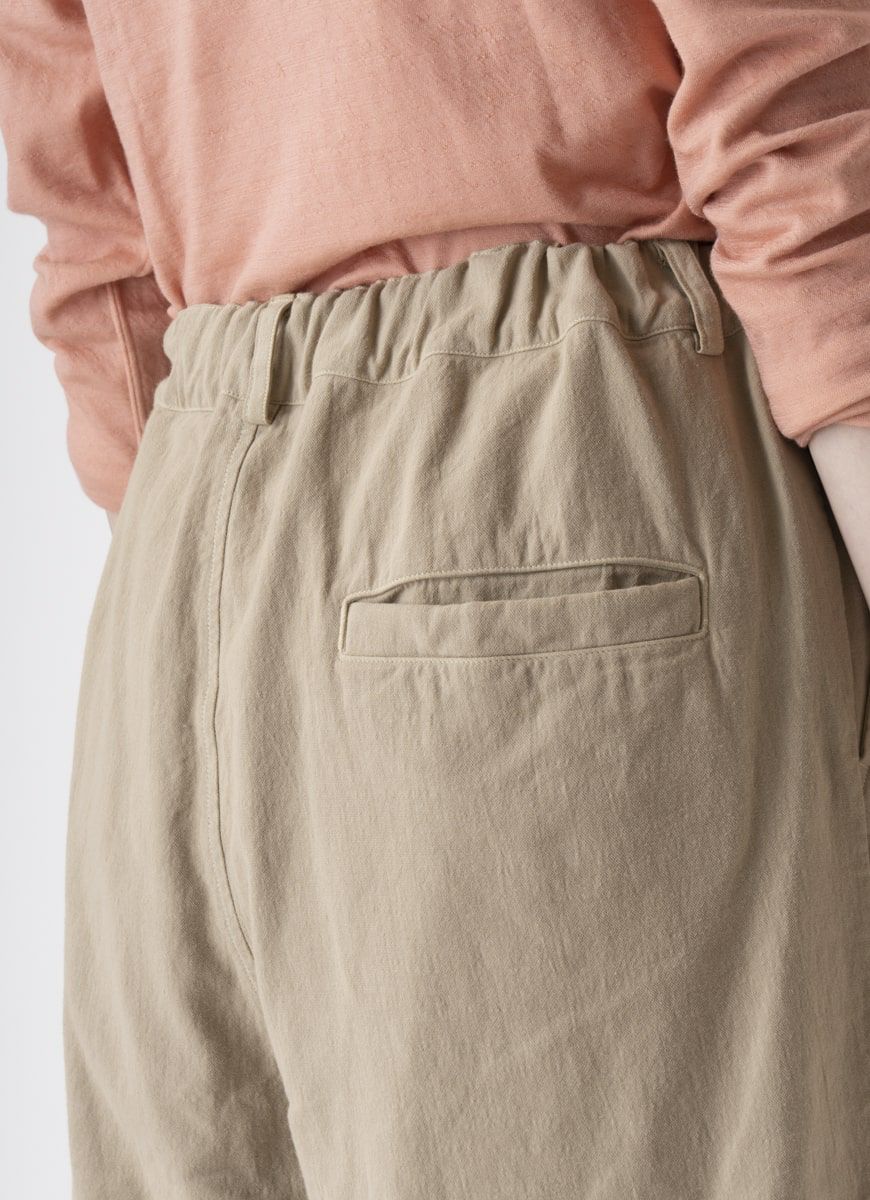 【在庫限り】ワイドパンツ（SZストレッチガーゼ）