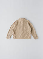 【在庫限り】ワークジャケット（リサイクルコットン混二重ガーゼ）