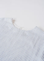 【在庫限り】半袖クルーネックワンピース（オーガニックふんわり二重ガーゼ）