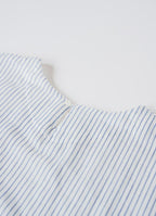 【在庫限り】半袖クルーネックワンピース（オーガニックふんわり二重ガーゼ）