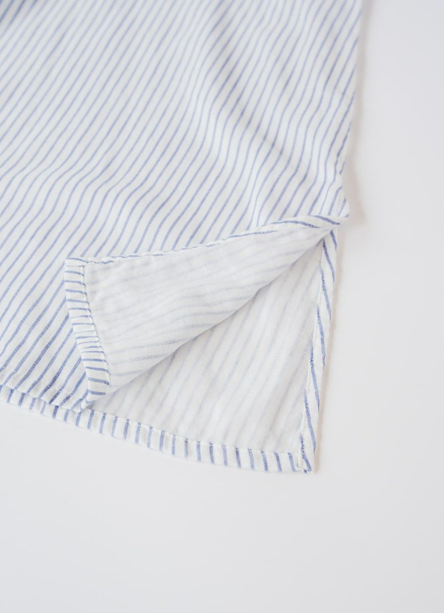 【在庫限り】半袖クルーネックワンピース（オーガニックふんわり二重ガーゼ）