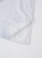 【在庫限り】半袖クルーネックワンピース（オーガニックふんわり二重ガーゼ）