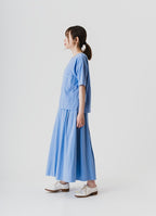 【在庫限り】半袖クルーネックプルオーバー（SZストレッチガーゼ）