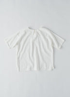 【在庫限り】半袖クルーネックプルオーバー（SZストレッチガーゼ）