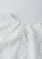 【在庫限り】半袖クルーネックプルオーバー（SZストレッチガーゼ）