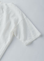 【在庫限り】半袖クルーネックプルオーバー（SZストレッチガーゼ）