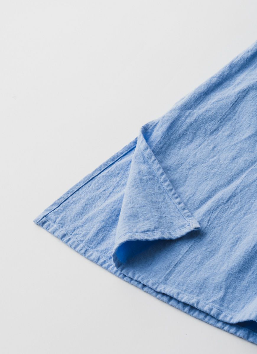 【在庫限り】半袖クルーネックワンピース（SZストレッチガーゼ）