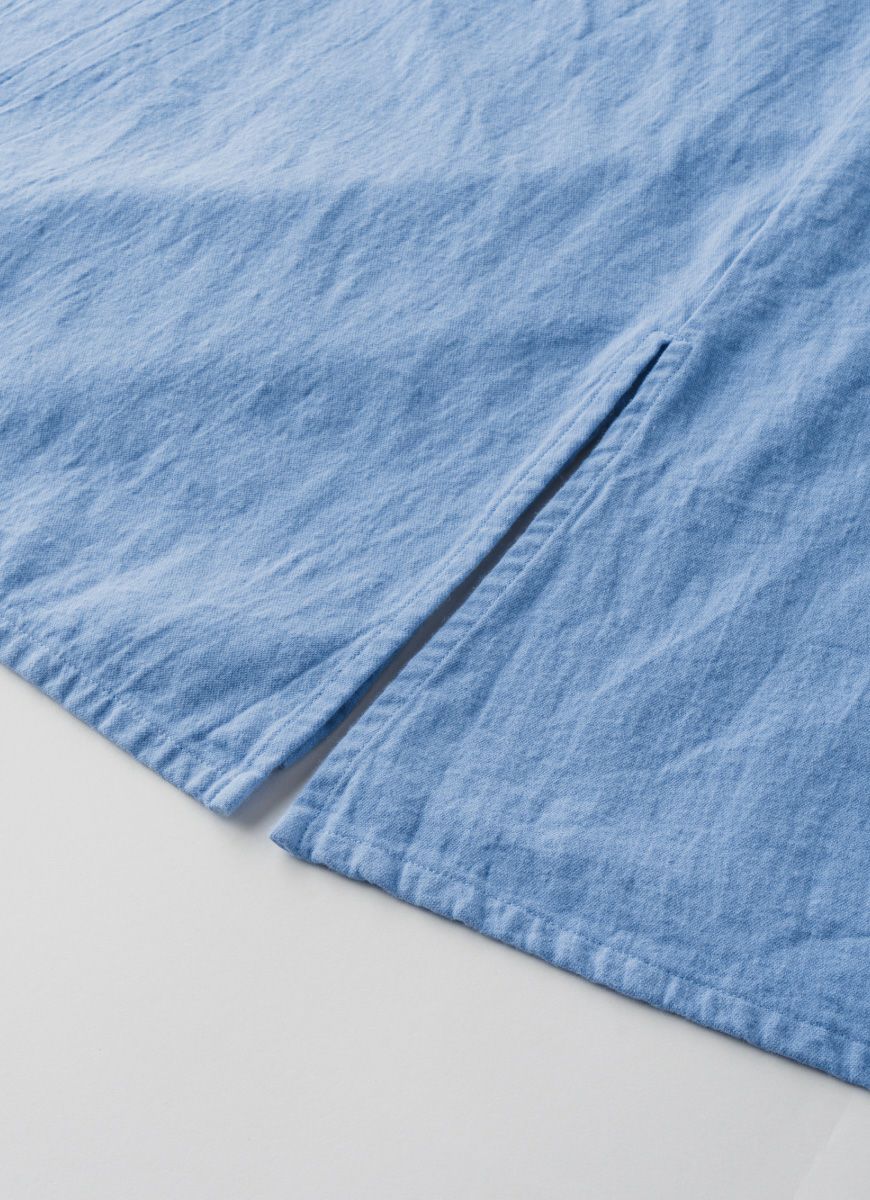 【在庫限り】半袖クルーネックワンピース（SZストレッチガーゼ）