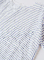 【在庫限り】半袖クルーネックプルオーバー（オーガニックふんわり二重ガーゼ）