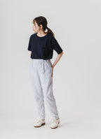 【在庫限り】テーパードパンツ（オーガニックふんわり二重ガーゼ）