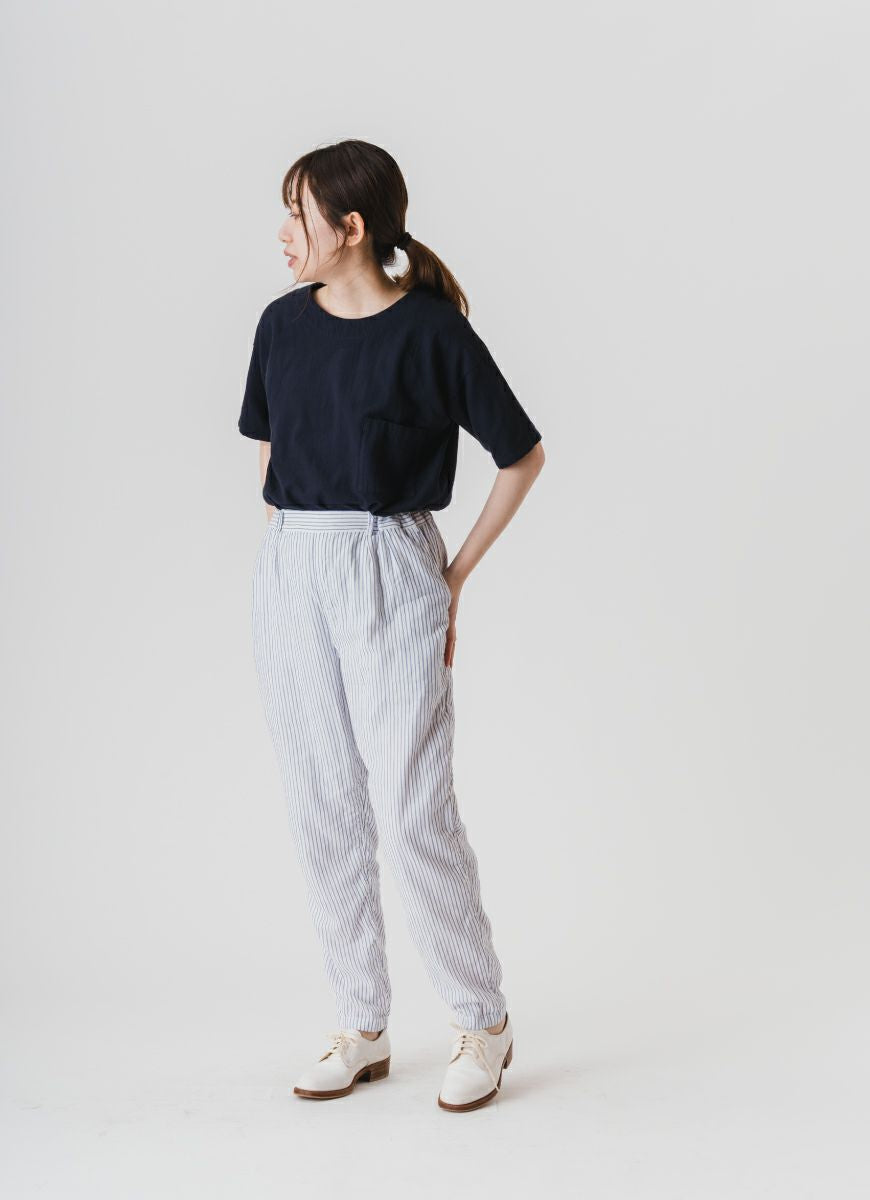 【在庫限り】テーパードパンツ（オーガニックふんわり二重ガーゼ）