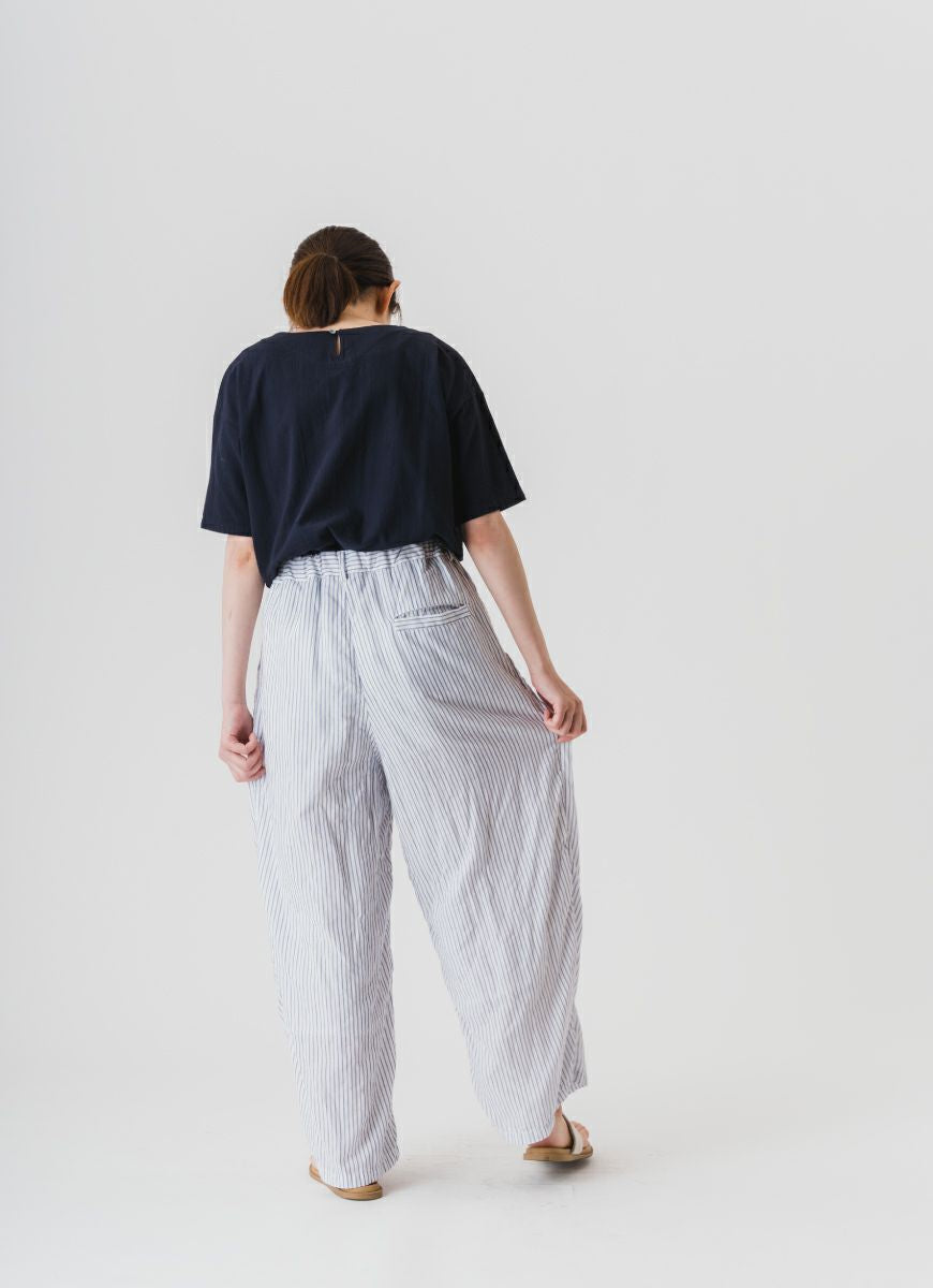 【在庫限り】ワイドパンツ（オーガニックふんわり二重ガーゼ）