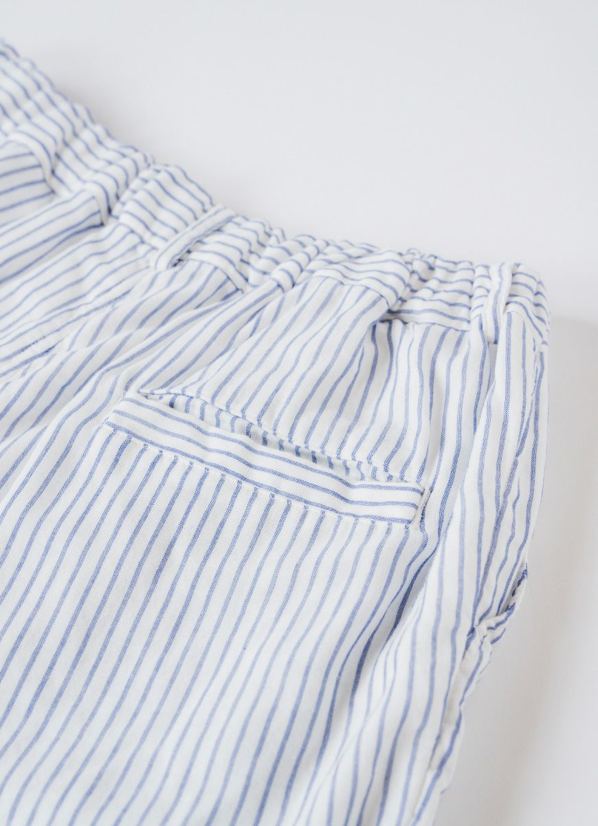 【在庫限り】ワイドパンツ（オーガニックふんわり二重ガーゼ）