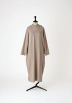 シルクmixフーディーサウナワンピース