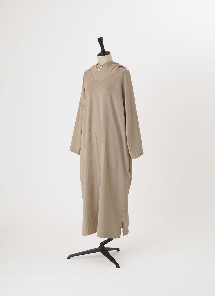 シルクmixフーディーサウナワンピース