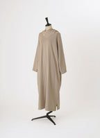 シルクmixフーディーサウナワンピース