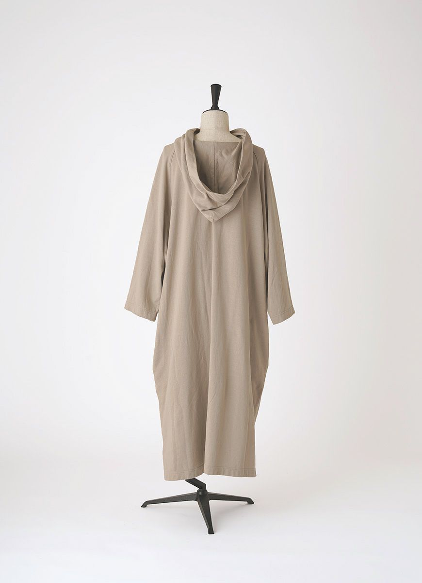 シルクmixフーディーサウナワンピース