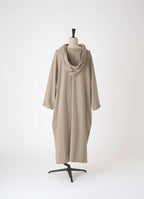 シルクmixフーディーサウナワンピース